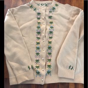 Vintage Embroidered Cardigan